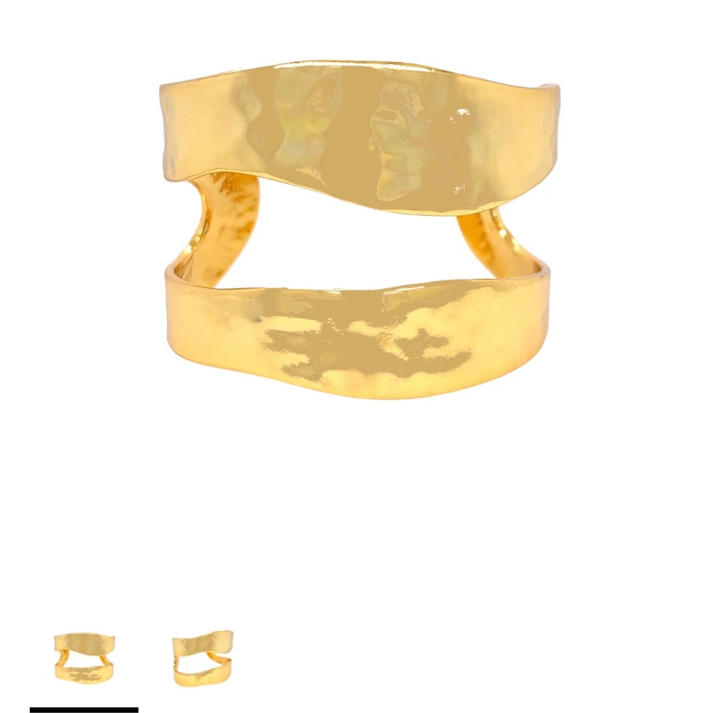 Jennifer Miller Gold Cuff New